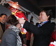 杭州副市长佟桂莉和
我公司员工共度圣诞